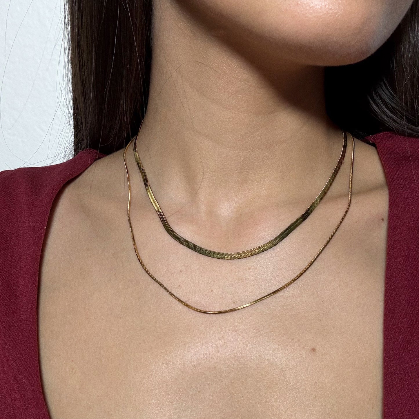 Dan Layered Necklace (Gold)